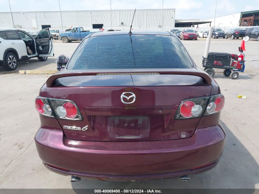 2007 Mazda Mazda6 I Sport Ve VIN: 1YVHP80C675M06086 Lot: 40069495