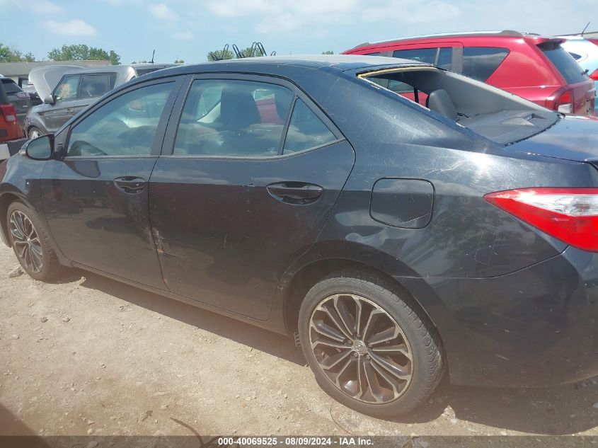 2015 Toyota Corolla S Plus VIN: 2T1BURHE5FC458021 Lot: 40069525