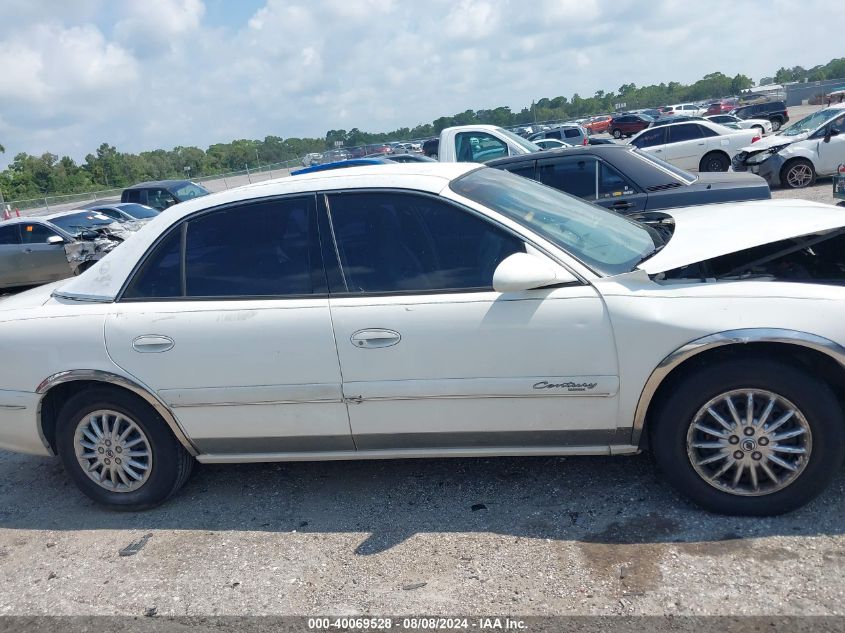 2001 Buick Century Custom VIN: 2G4WS52J711292321 Lot: 40069528