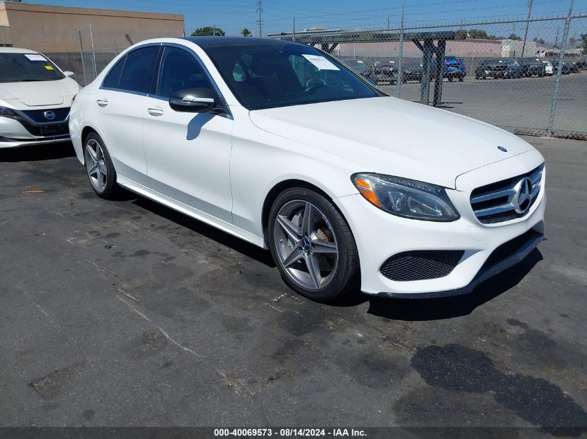 55SWF4JB5GU162507 2016 MERCEDES-BENZ C CLASS - Image 1