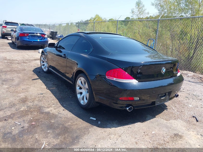 2005 BMW 645Ci VIN: WBAEH73475B193049 Lot: 40069584