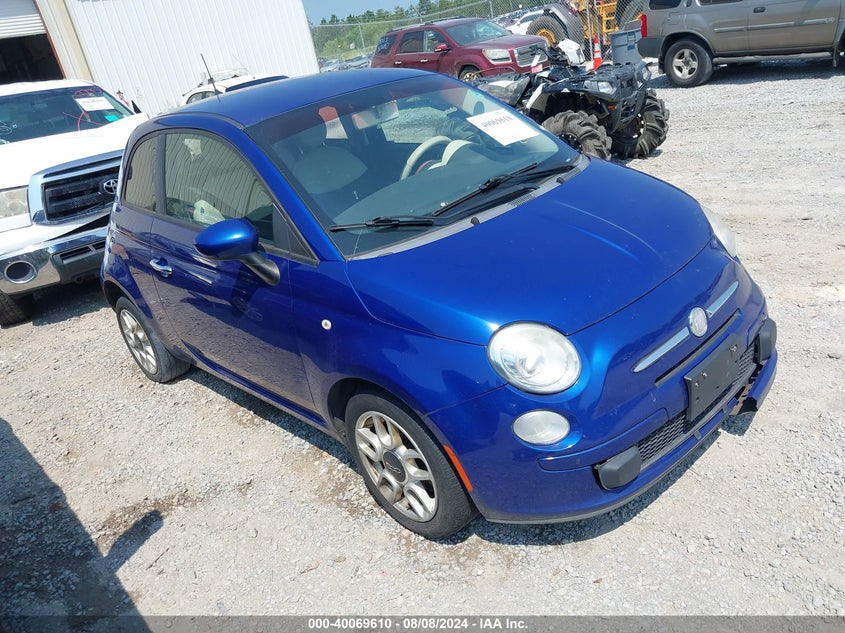 2012 Fiat 500 Pop VIN: 3C3CFFAR9CT385064 Lot: 40069610