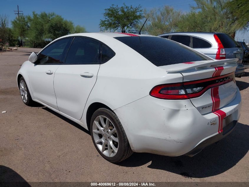 2013 Dodge Dart Sxt VIN: 1C3CDFBA9DD345802 Lot: 40069612