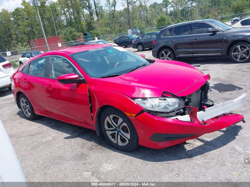 2018 Honda Civic Lx VIN: 2HGFC2F53JH510390 Lot: 40069617