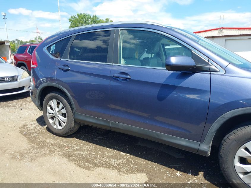 2012 Honda Cr-V Ex-L VIN: 5J6RM4H75CL082440 Lot: 40069654