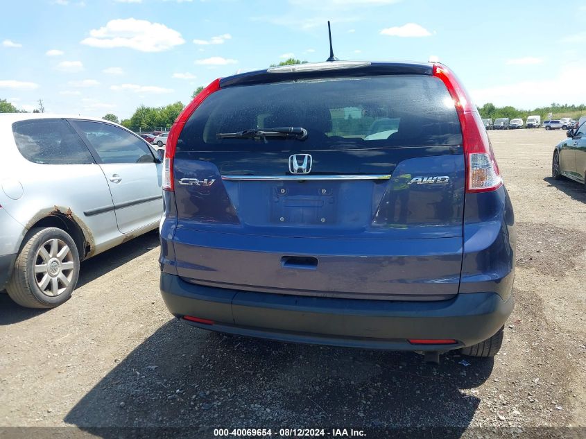 2012 Honda Cr-V Ex-L VIN: 5J6RM4H75CL082440 Lot: 40069654