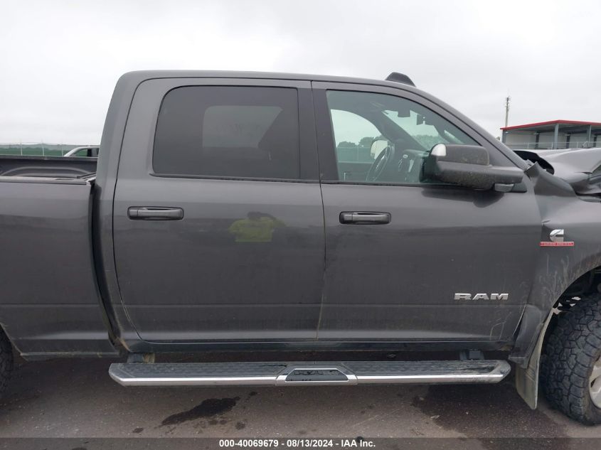 2022 Ram 2500 Big Horn 4X4 6'4 Box VIN: 3C6UR5DL1NG202638 Lot: 40069679