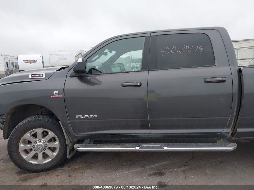 2022 Ram 2500 Big Horn 4X4 6'4 Box VIN: 3C6UR5DL1NG202638 Lot: 40069679