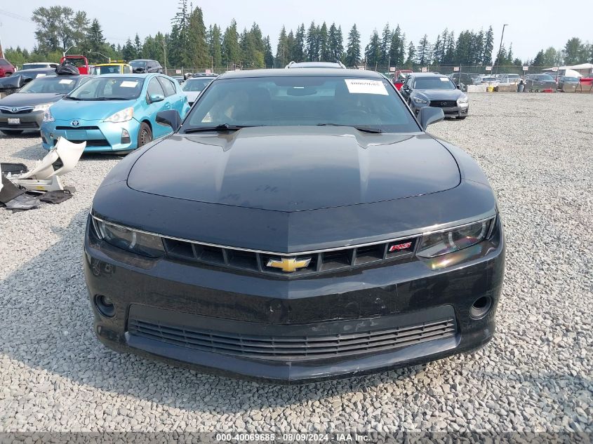 2014 Chevrolet Camaro Lt VIN: 2G1FB1E30E9206986 Lot: 40069685