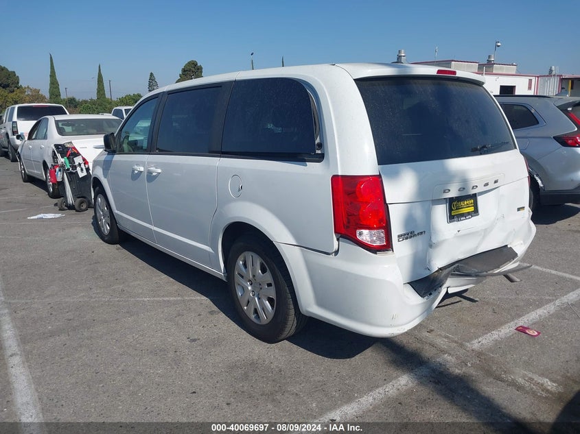 2018 DODGE GRAND CARAVAN SE - 2C4RDGBG1JR296782