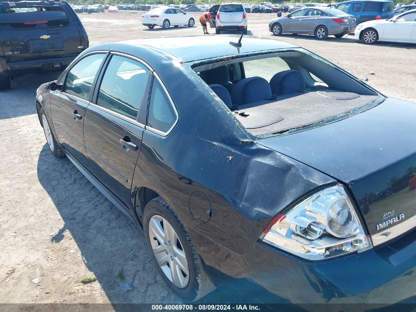 2011 Chevrolet Impala Ls VIN: 2G1WA5EK8B1163834 Lot: 40069708