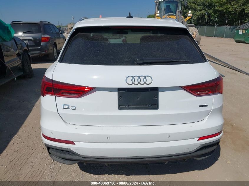 2024 Audi Q3 Premium S Line 45 VIN: WA1DECF31R1097281 Lot: 40069750