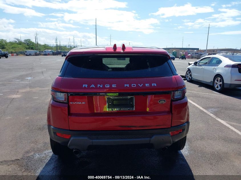 2016 Land Rover Range Rover Evoque Se/Se Premium VIN: SALVP2BG8GH079784 Lot: 40069754