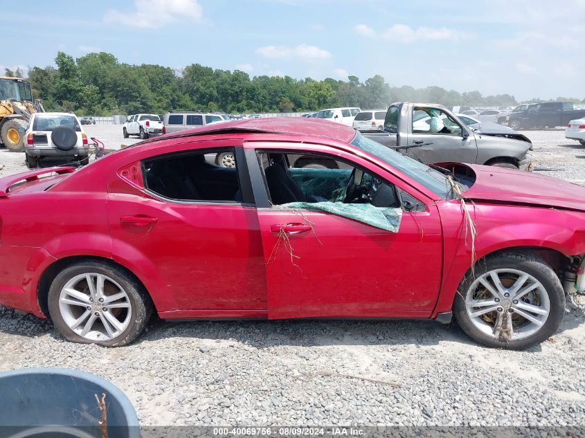 1C3CDZAG3DN688638 2013 Dodge Avenger Se V6