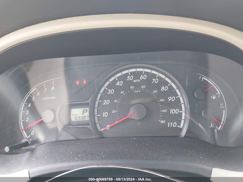 2011 Toyota Sienna VIN: 5TDKA3DC8BS004888 Lot: 40069789