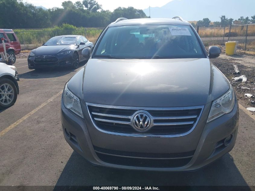 2011 Volkswagen Tiguan Se VIN: WVGBV7AX0BW537140 Lot: 40069790