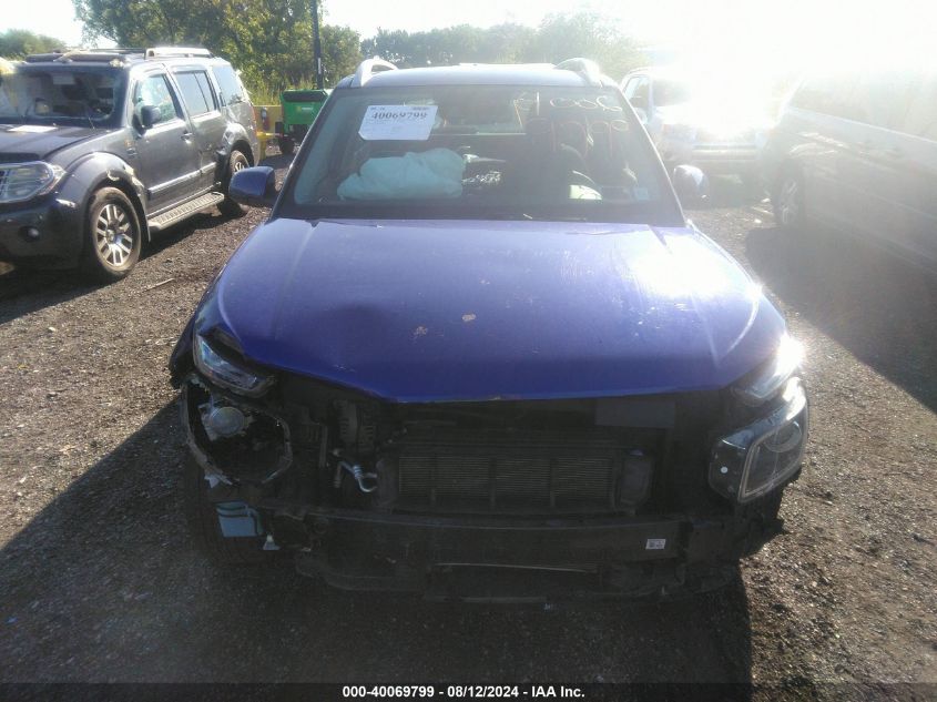2021 Hyundai Venue Sel VIN: KMHRC8A38MU089767 Lot: 40069799