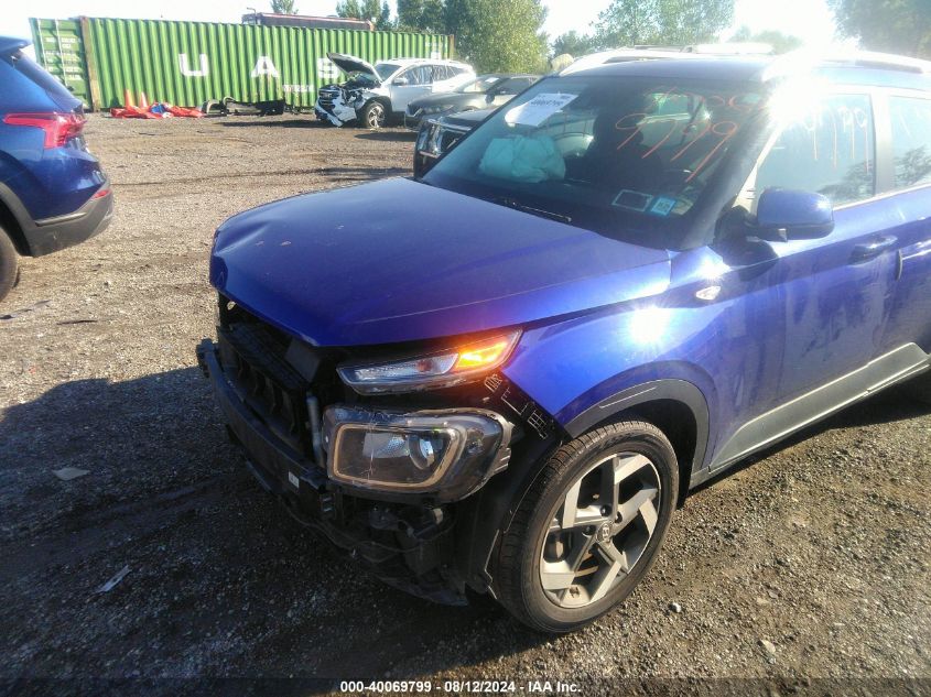 2021 Hyundai Venue Sel VIN: KMHRC8A38MU089767 Lot: 40069799