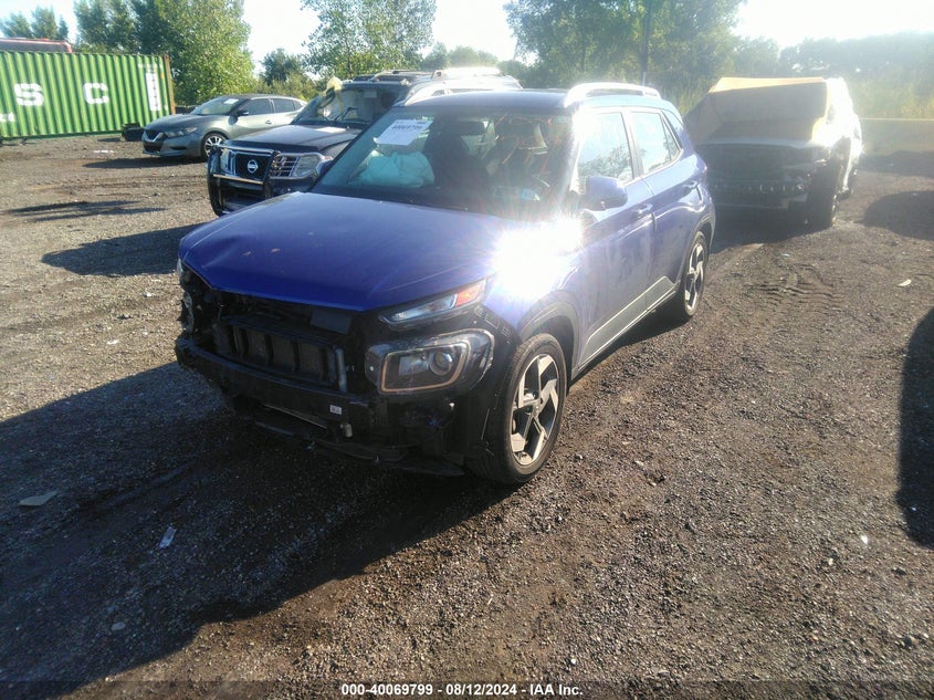 2021 Hyundai Venue Sel VIN: KMHRC8A38MU089767 Lot: 40069799