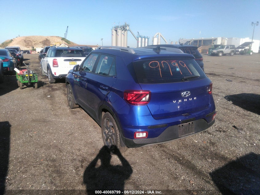 2021 Hyundai Venue Sel VIN: KMHRC8A38MU089767 Lot: 40069799