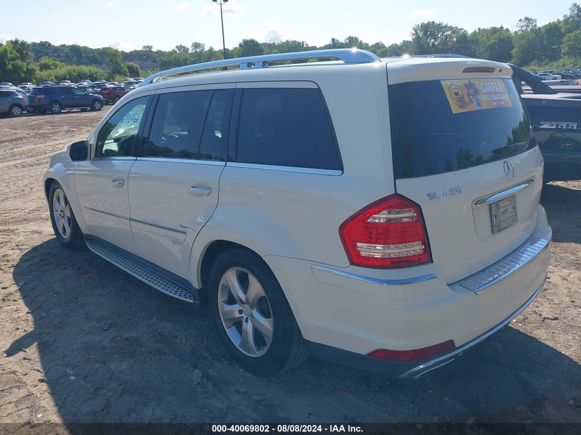 2010 Mercedes-Benz Gl 450 4Matic VIN: 4JGBF7BE1AA587115 Lot: 40069802