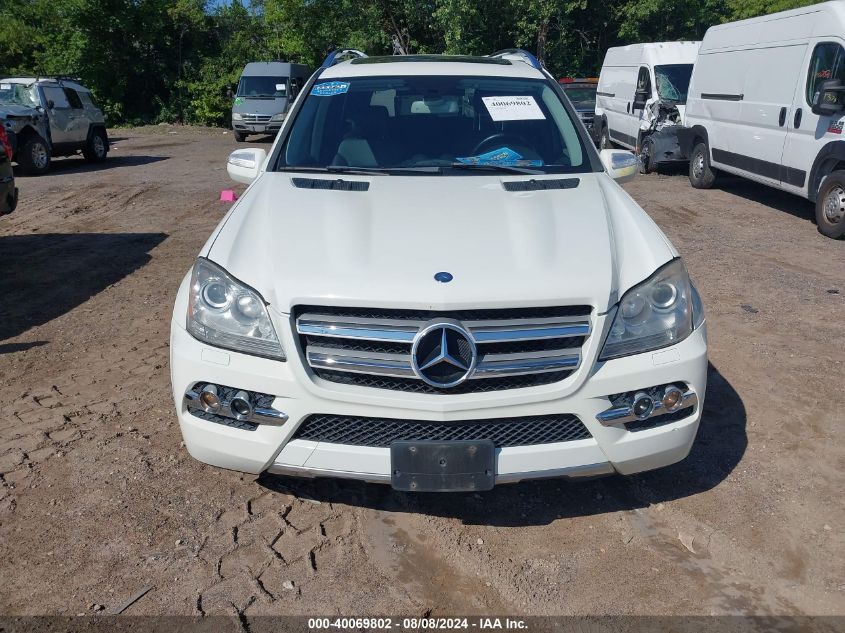 2010 Mercedes-Benz Gl 450 4Matic VIN: 4JGBF7BE1AA587115 Lot: 40069802