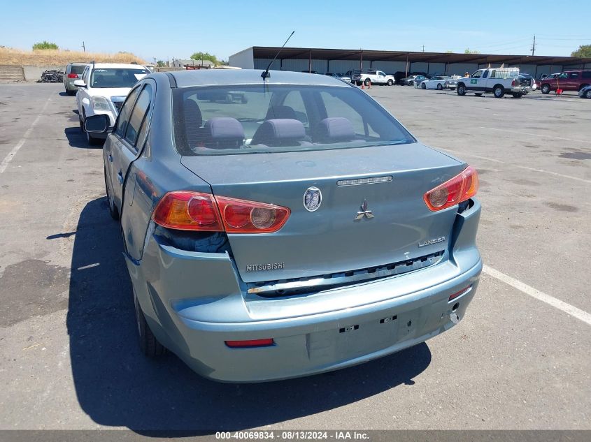 2009 Mitsubishi Lancer Es/Es-Sport VIN: JA3AU26U49U037488 Lot: 40069834
