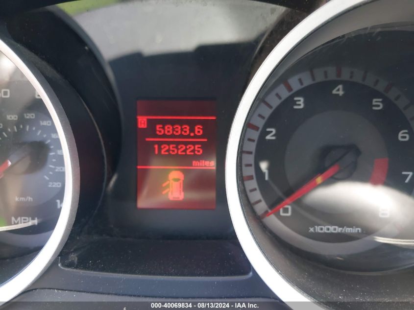 2009 Mitsubishi Lancer Es/Es-Sport VIN: JA3AU26U49U037488 Lot: 40069834