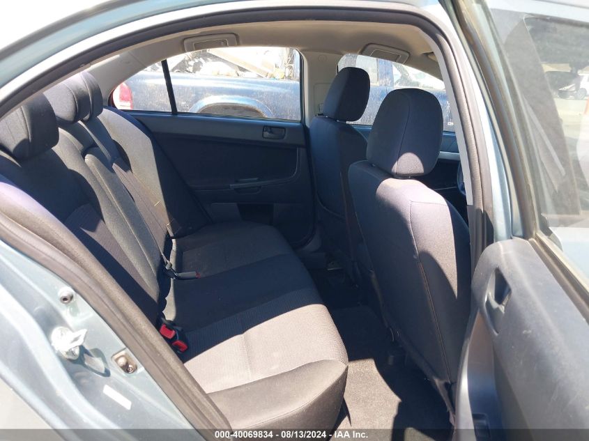 2009 Mitsubishi Lancer Es/Es-Sport VIN: JA3AU26U49U037488 Lot: 40069834