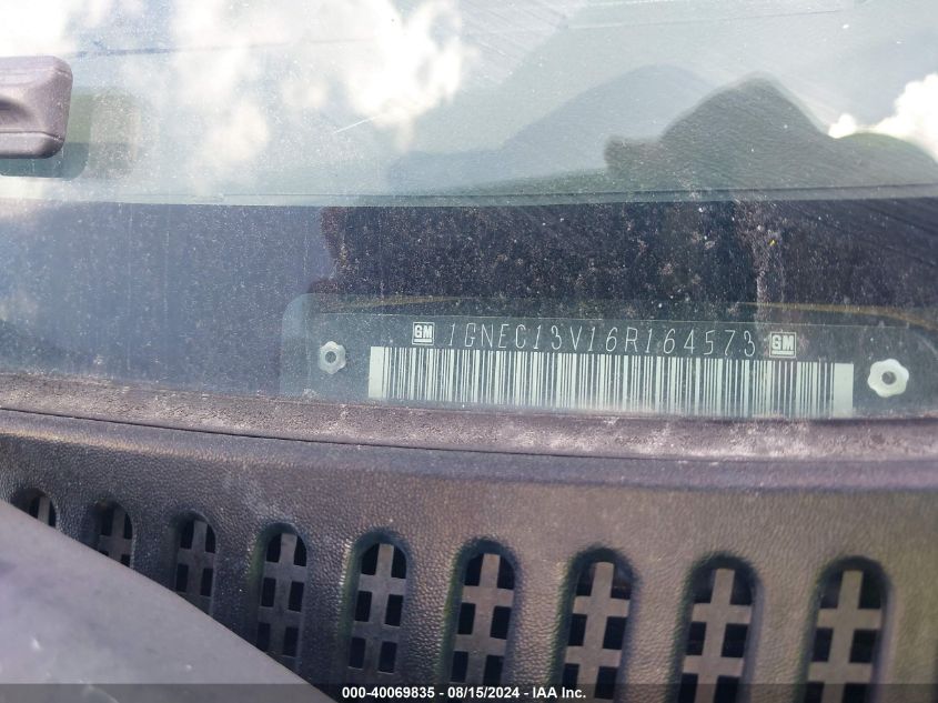 2006 Chevrolet Tahoe Ls VIN: 1GNEC13V16R164573 Lot: 40069835