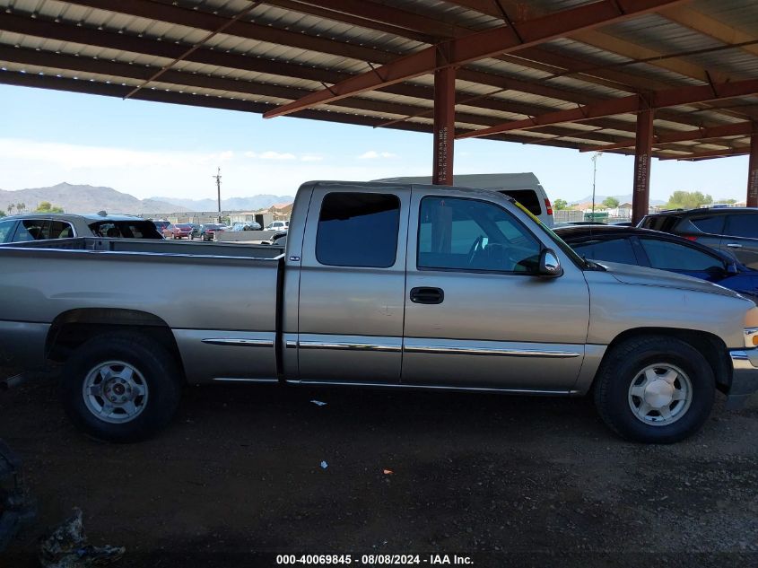 2001 GMC Sierra 1500 Sle VIN: 2GTEC19V411269805 Lot: 40069845