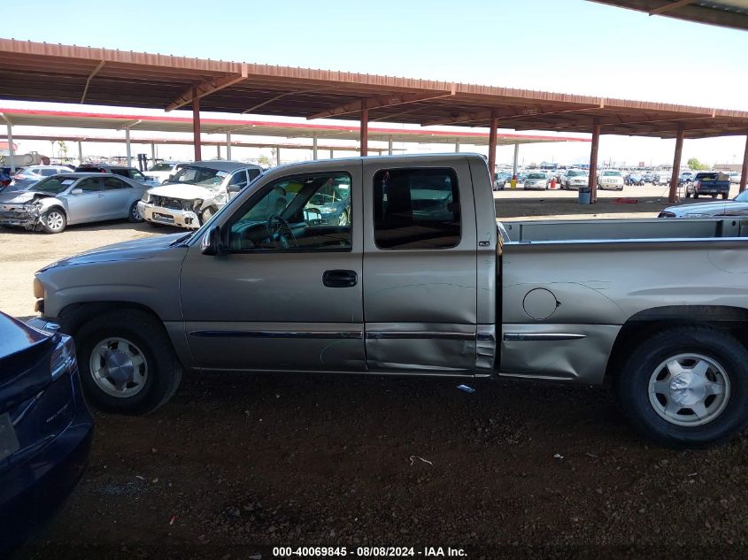 2001 GMC Sierra 1500 Sle VIN: 2GTEC19V411269805 Lot: 40069845