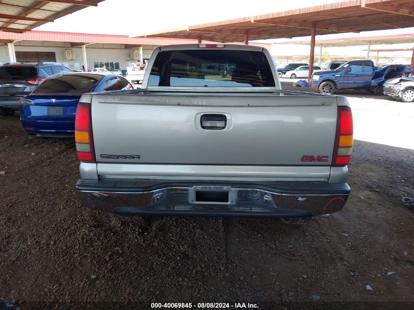 2001 GMC Sierra 1500 Sle VIN: 2GTEC19V411269805 Lot: 40069845