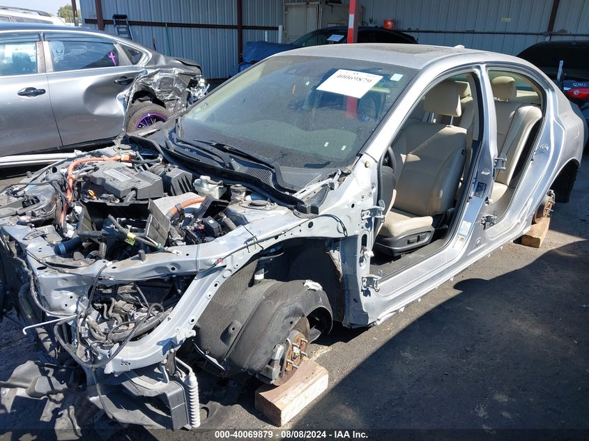 VIN JHMCR6F77HC025447 2017 HONDA ACCORD HYBRID TOURING