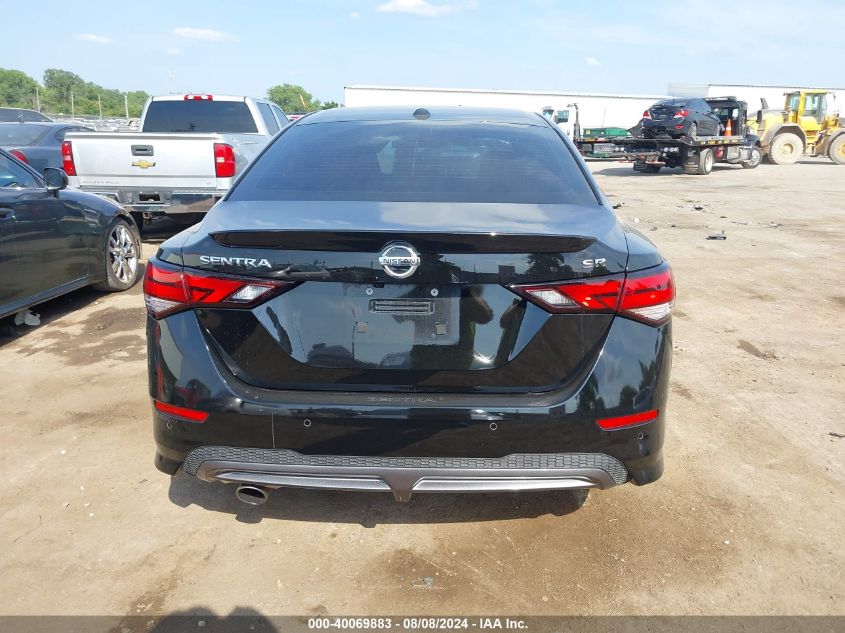 2023 Nissan Sentra Sr Xtronic Cvt VIN: 3N1AB8DV2PY321205 Lot: 40069883