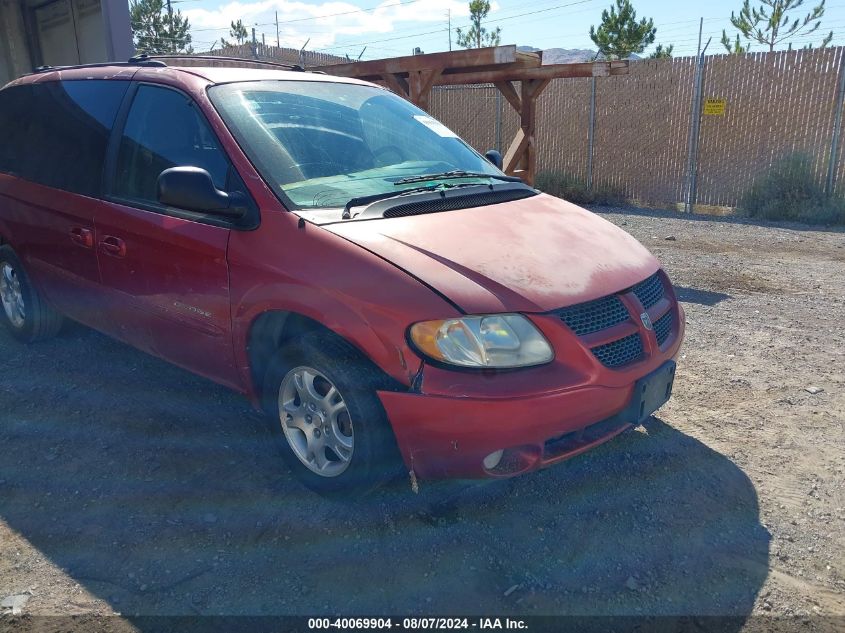 2001 Dodge Grand Caravan Sport VIN: 2B8GT44L01R165955 Lot: 40069904