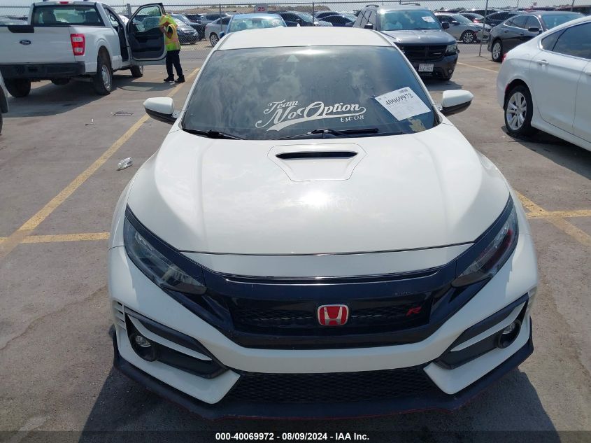 2021 Honda Civic Type R Touring VIN: SHHFK8G76MU201560 Lot: 40069972