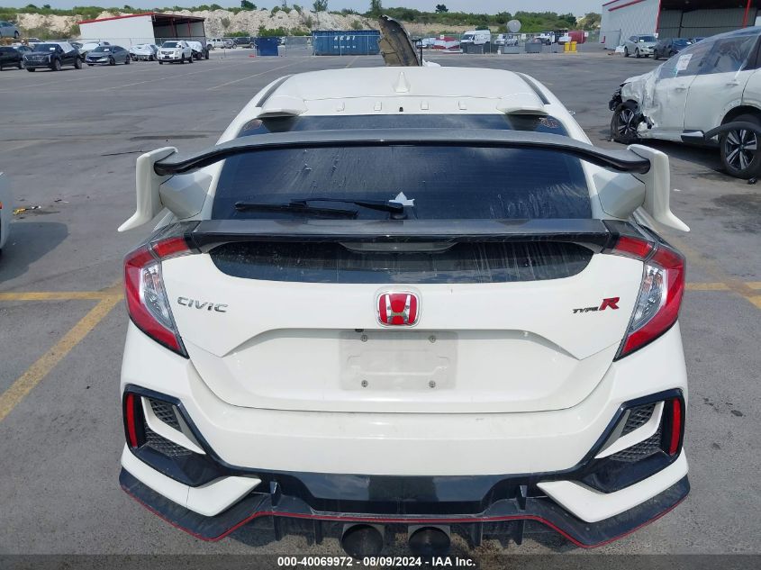 2021 Honda Civic Type R Touring VIN: SHHFK8G76MU201560 Lot: 40069972