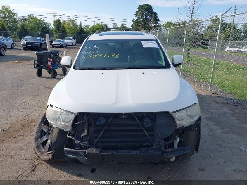 2013 Dodge Durango Crew VIN: 1C4RDJDG5DC658572 Lot: 40069973