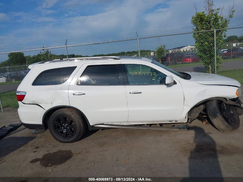 2013 Dodge Durango Crew VIN: 1C4RDJDG5DC658572 Lot: 40069973