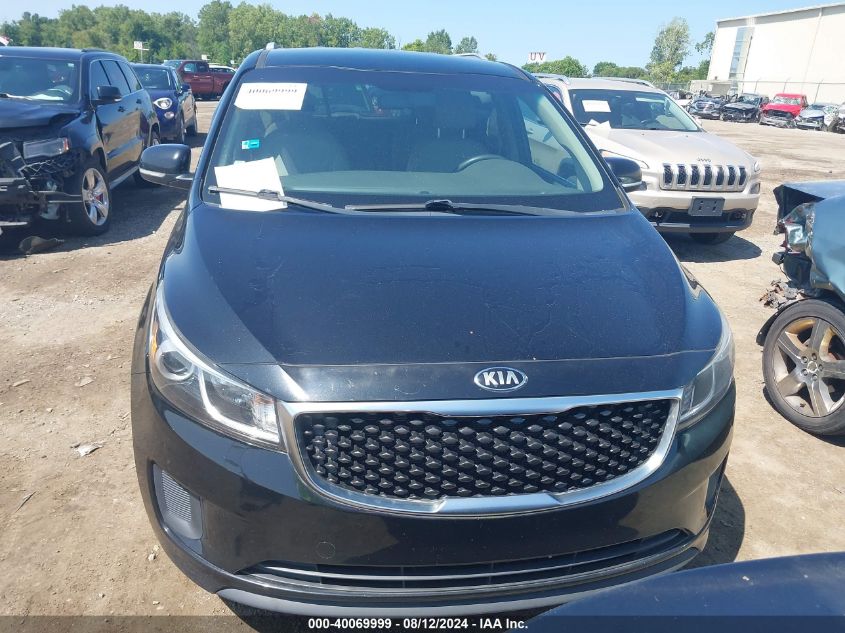 2015 Kia Sedona Lx VIN: KNDMB5C11F6074675 Lot: 40069999