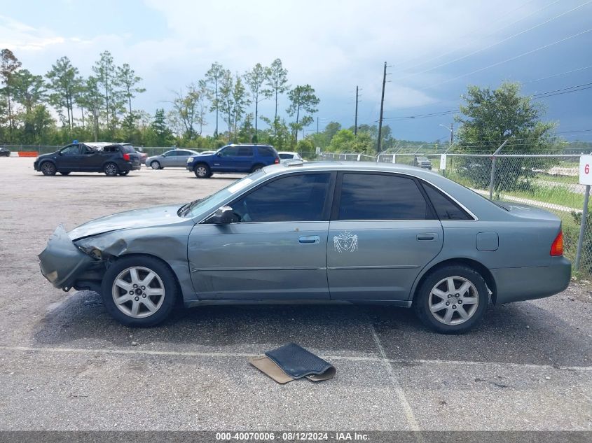 2001 Toyota Avalon Xls VIN: 4T1BF28B81U120496 Lot: 40070006