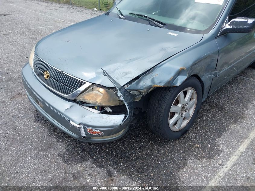 2001 Toyota Avalon Xls VIN: 4T1BF28B81U120496 Lot: 40070006