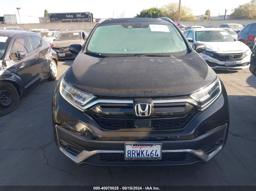 2020 Honda Cr-V 2Wd Touring VIN: 7FARW1H93LE000955 Lot: 40070025