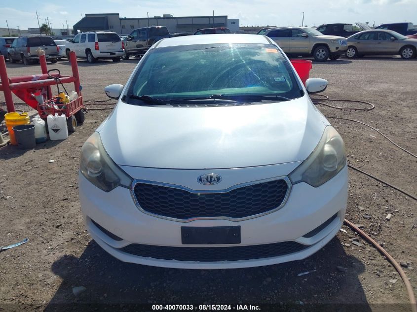 2014 Kia Forte Lx VIN: KNAFX4A62E5101208 Lot: 40070033