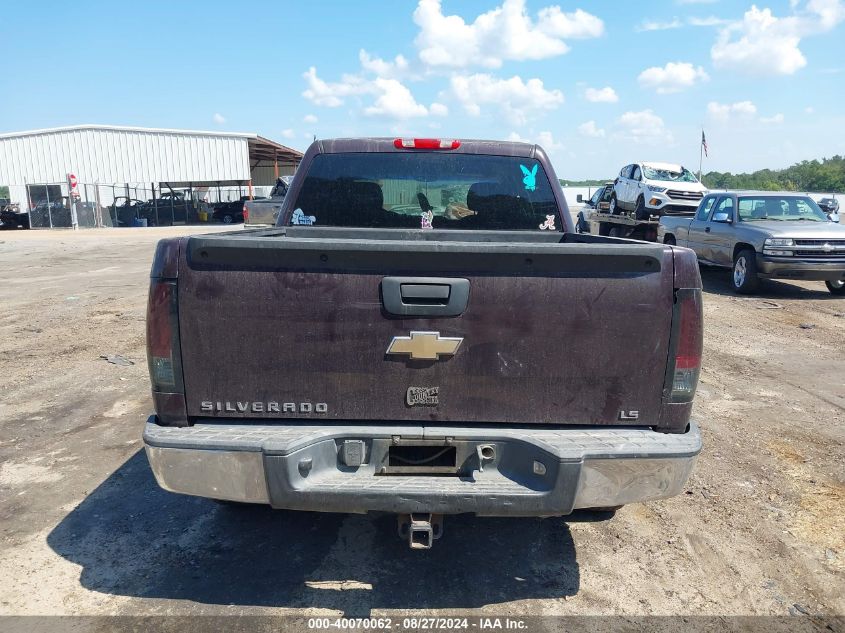 2008 Chevrolet Silverado 1500 Ls VIN: 2GCEK13C581260325 Lot: 40070062