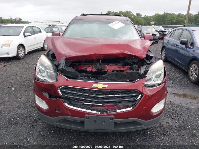 2016 Chevrolet Equinox Lt VIN: 2GNFLFEK1G6343892 Lot: 40070079