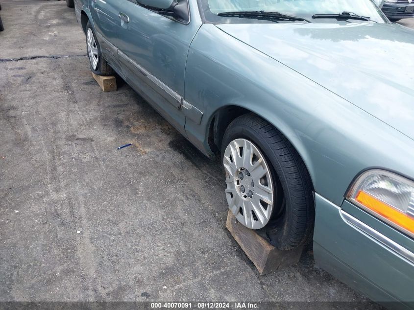 2005 Mercury Grand Marquis Gs VIN: 2MEFM74W35X674365 Lot: 40070091