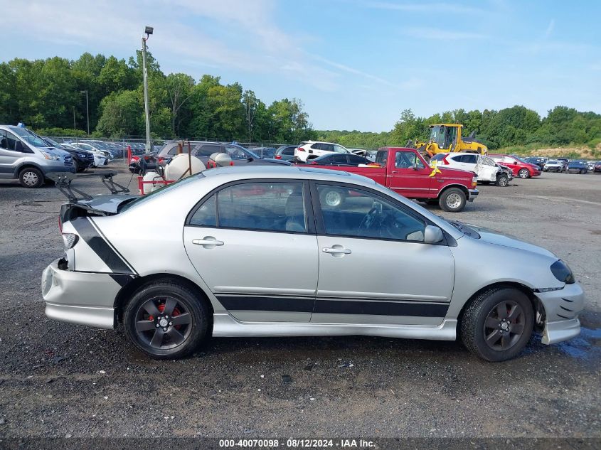 2004 Toyota Corolla S VIN: 2T1BR32E64C256812 Lot: 40070098
