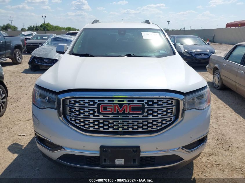 2019 GMC Acadia Denali VIN: 1GKKNPLS2KZ124628 Lot: 40070103